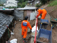 兵庫県丹波市豪雨災害支援